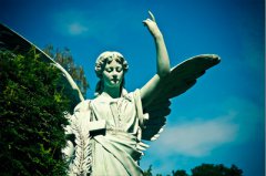 Movimento München - Motiv Skulptur Engel aus Marmor