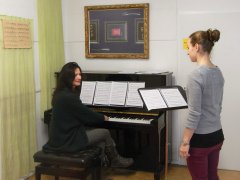 Movimento München Unterrichtsraum Gesangsunterricht